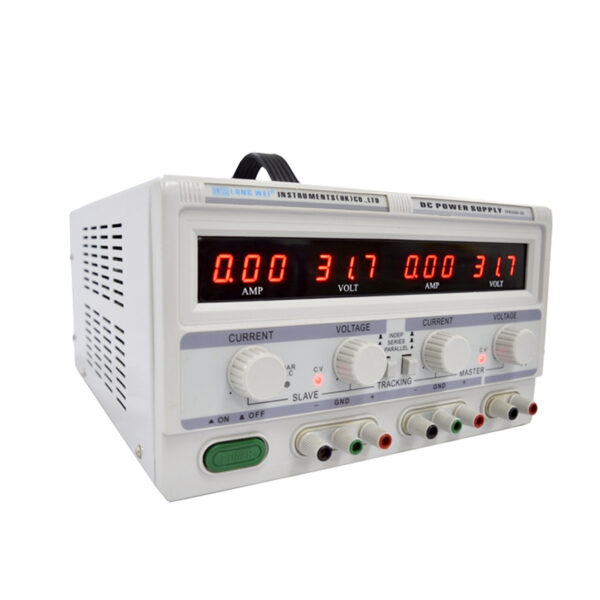 TPR dual output series benchtop digital dc power supply front view