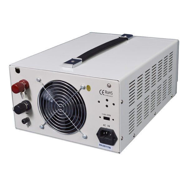 Longwei KD series digital banchtop switching dc power supply high power back view