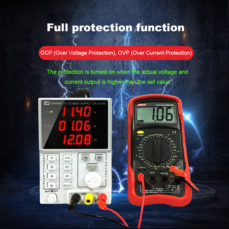 V A Small Benchtop Programmable Dc Power Supply Longwei